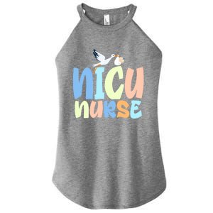 Nicu Nurse Designs Nicu Nurse Squad Cute Gift Women's Perfect Tri Rocker Tank