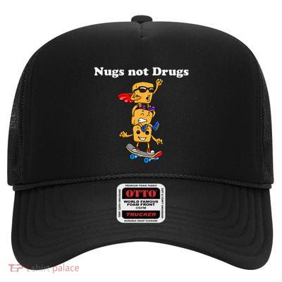 Nugs Not Drugs High Crown Mesh Back Trucker Hat