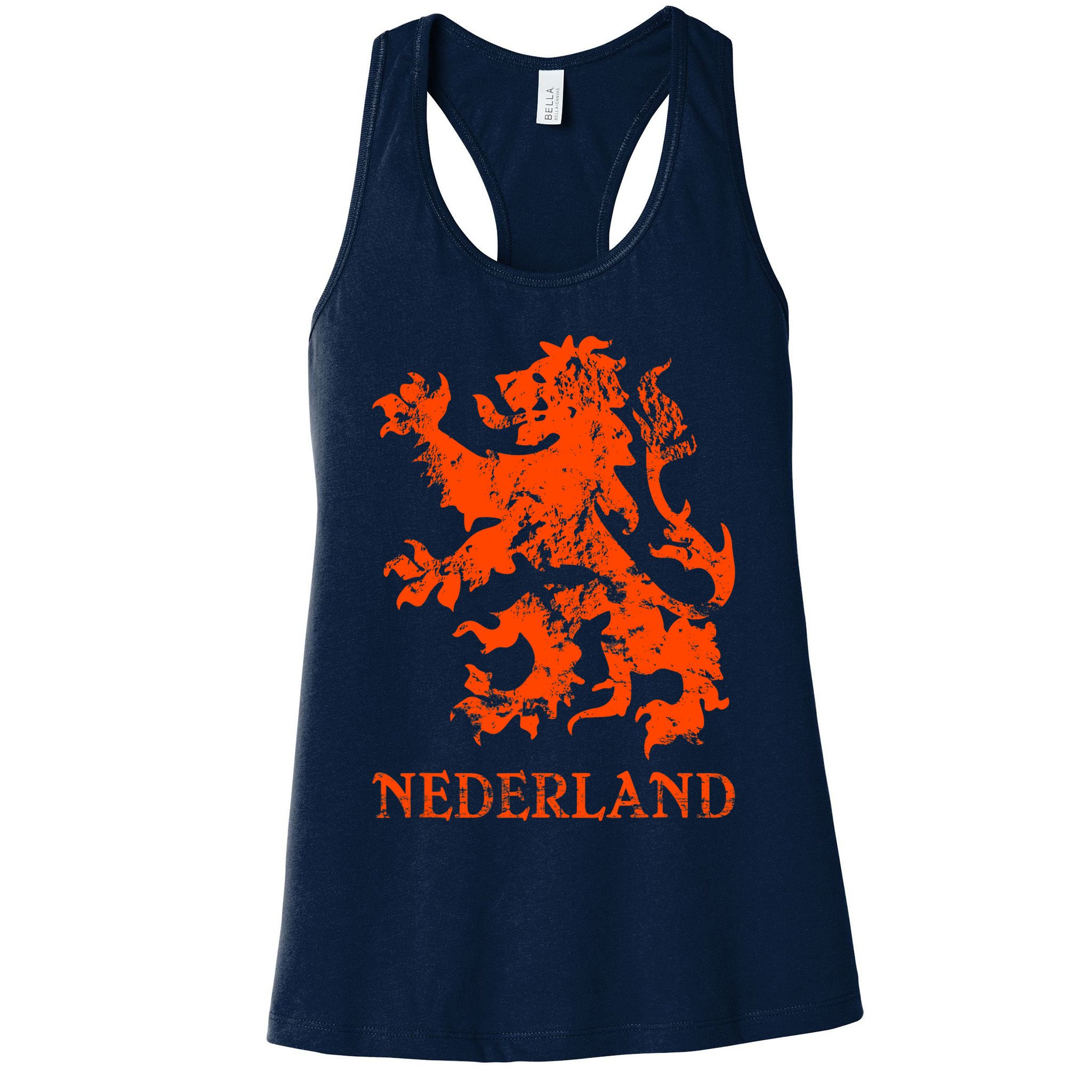 Netherlands Nederland Dutch Lion Womens Tank Top