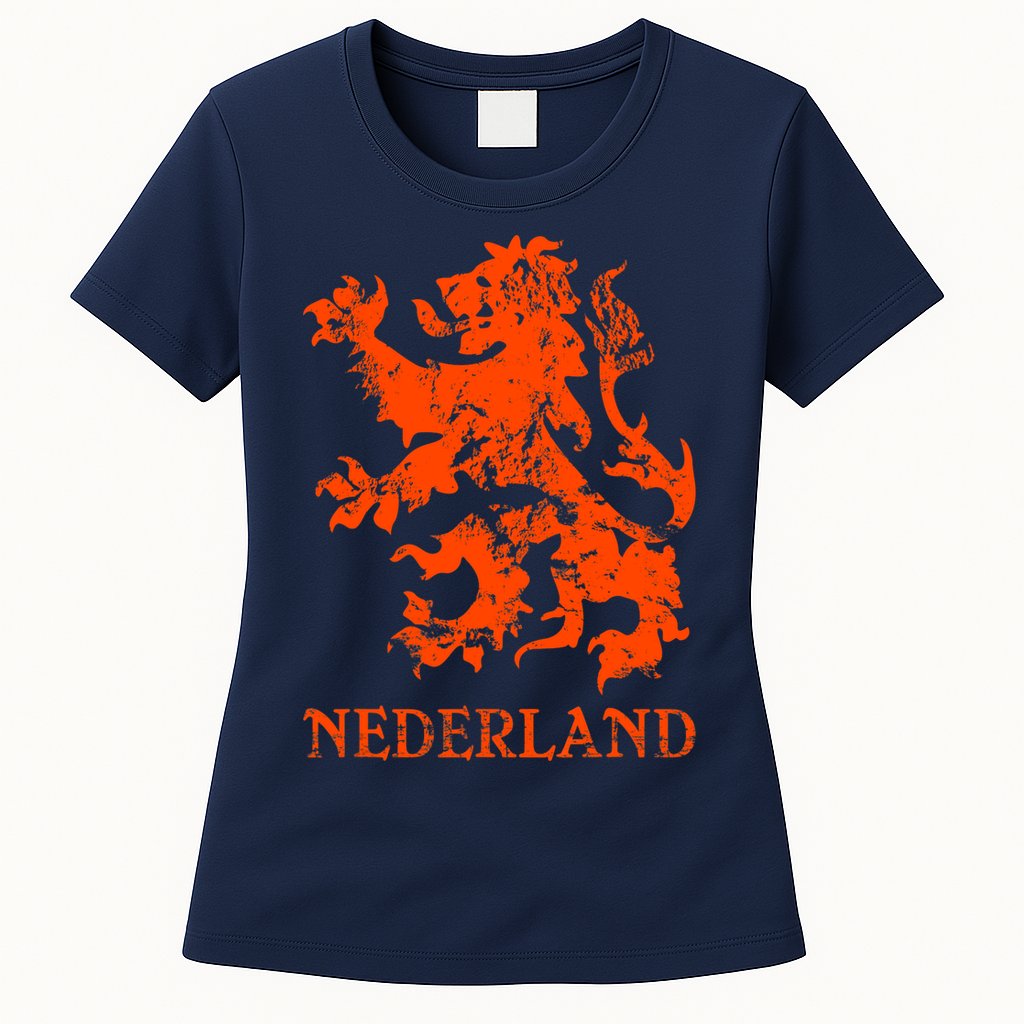 Netherlands Nederland Dutch Lion Womens T-Shirt