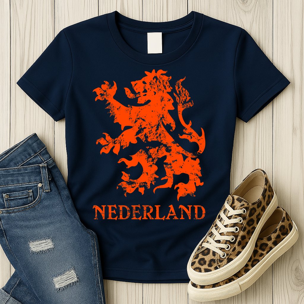 Netherlands Nederland Dutch Lion Womens T-Shirt
