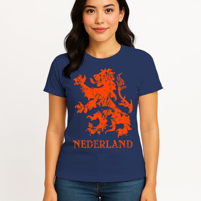 Netherlands Nederland Dutch Lion Womens T-Shirt