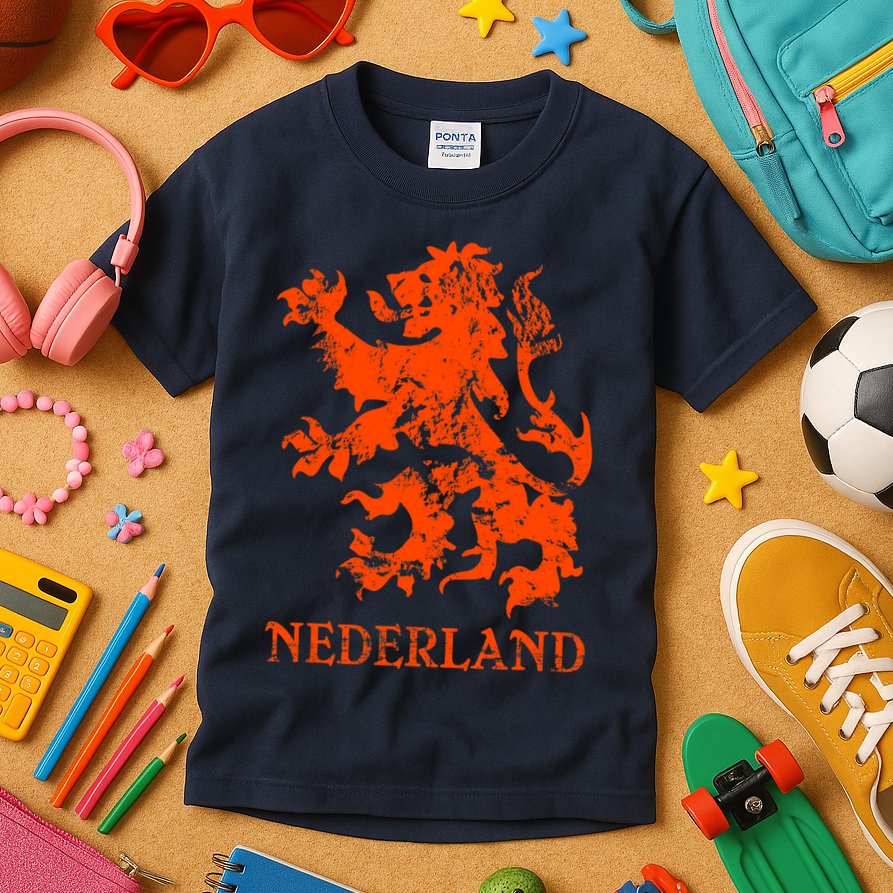 Netherlands Nederland Dutch Lion Kids T-Shirt