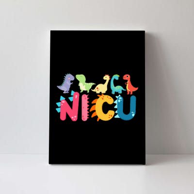 NICU Nurse Dinosaur Neonatal Intensive Care Unit Canvas