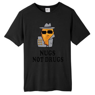 Nugs Not Drugs Funny Chicken Nugget Tall Fusion ChromaSoft Performance T-Shirt