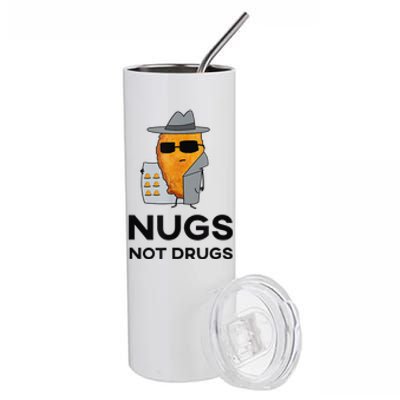 Nugs Not Drugs Funny Chicken Nugget Stainless Steel Tumbler