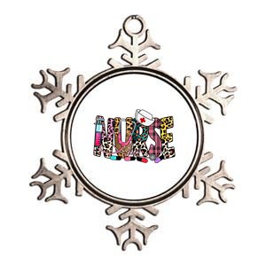 Nurse Nure`s Day Week Nurse Life Gift Metallic Star Ornament