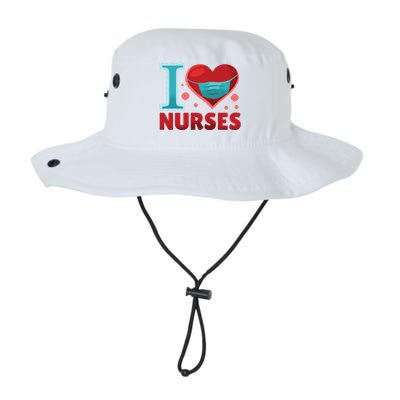 National Nurses Day May 6 I Heart Nurses Gratitude Design Gift Legacy Cool Fit Booney Bucket Hat