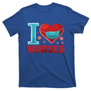 National Nurses Day May 6 I Heart Nurses Gratitude Design Gift T-Shirt