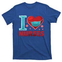 National Nurses Day May 6 I Heart Nurses Gratitude Design Gift T-Shirt