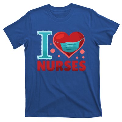 National Nurses Day May 6 I Heart Nurses Gratitude Design Gift T-Shirt