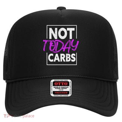 Notriphobia Noun Definition Funny Adventure Travel Lover High Crown Mesh Back Trucker Hat