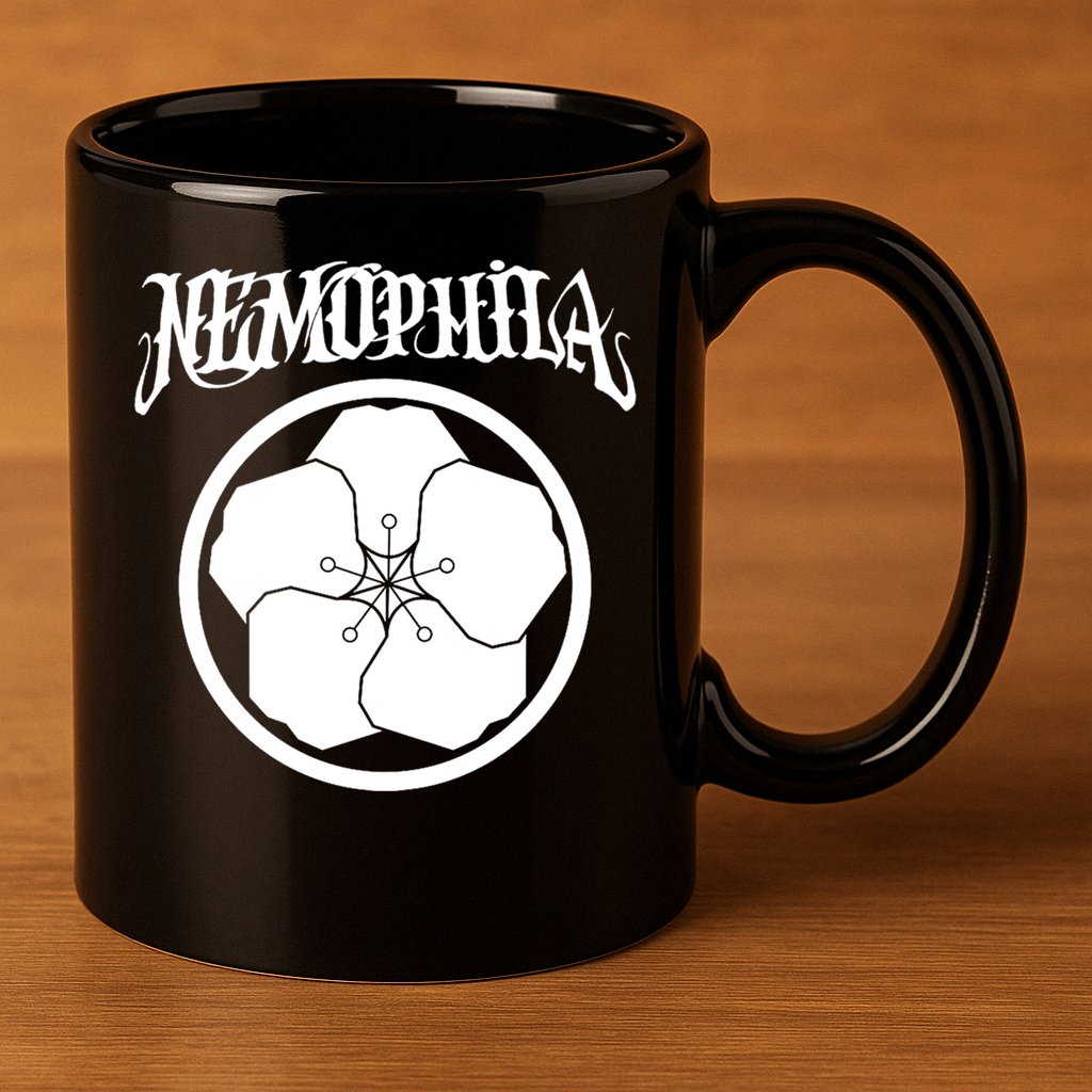 Nemophila 11oz C Handle Ceramic Mug