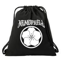 Nemophila Drawstring Bag