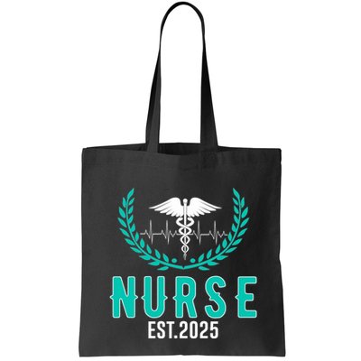 New Nurse Est 2025 Rn Nursing School Graduation Graduate Bsn Bag