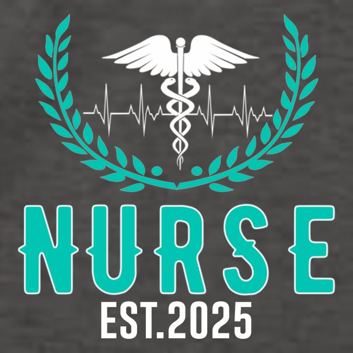 New Nurse Est 2025 Rn Nursing School Graduation Graduate Bsn Vector Backpack