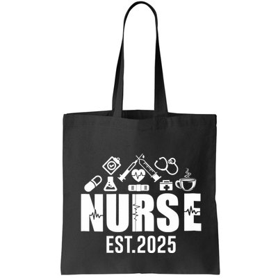 New Nurse Est 2025 Rn Nursing School Graduation Graduate Bsn Bag
