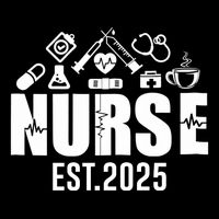 New Nurse Est 2025 Rn Nursing School Graduation Graduate Bsn Visor