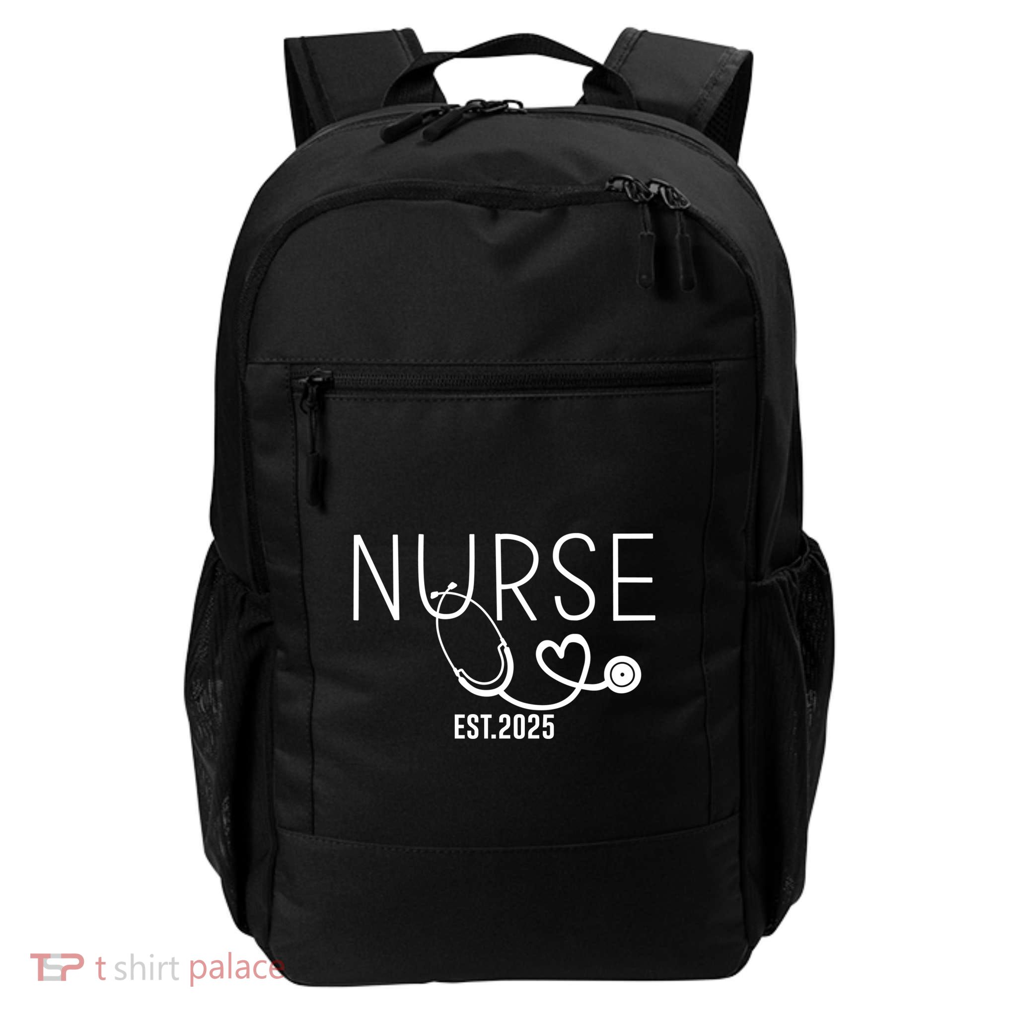 New Nurse Est 2025 Rn Nursing School Graduation Graduate Bsn Backpack