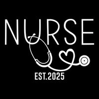 New Nurse Est 2025 Rn Nursing School Graduation Graduate Bsn Womens Tank Top