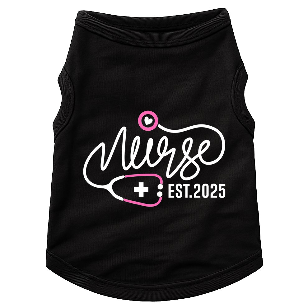 New Nurse Est 2025 Rn Nursing School Graduation Graduate Bsn Doggie Tank