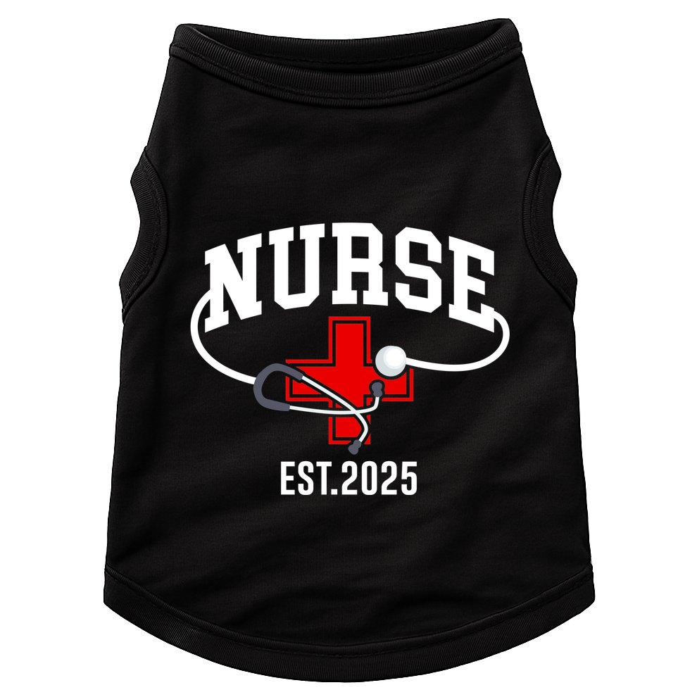 New Nurse Est 2025 Rn Nursing School Graduation Graduate Bsn Doggie Tank