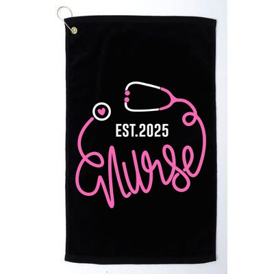 New Nurse Est 2025 Rn Nursing School Graduation Graduate Bsn Golf Towel