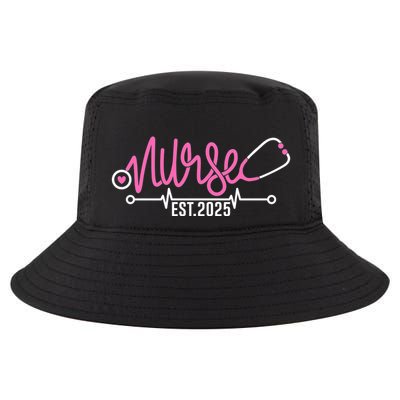 New Nurse Est 2025 Rn Nursing School Graduation Graduate Bsn Cool Comfort Performance Bucket Hat