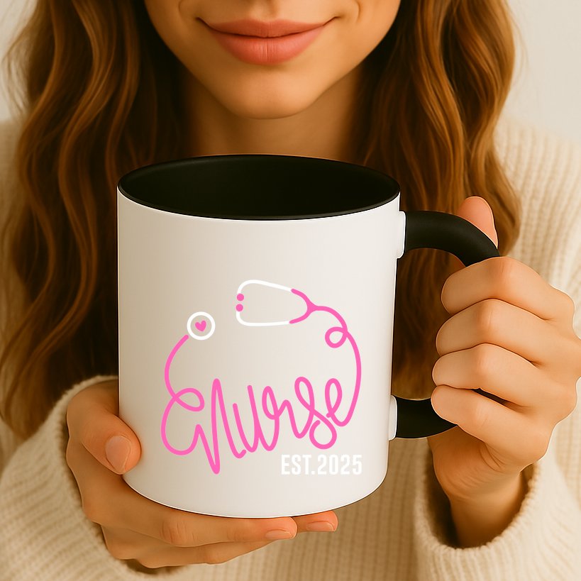 New Nurse Est 2025 Rn Nursing School Graduation Graduate Bsn Mug