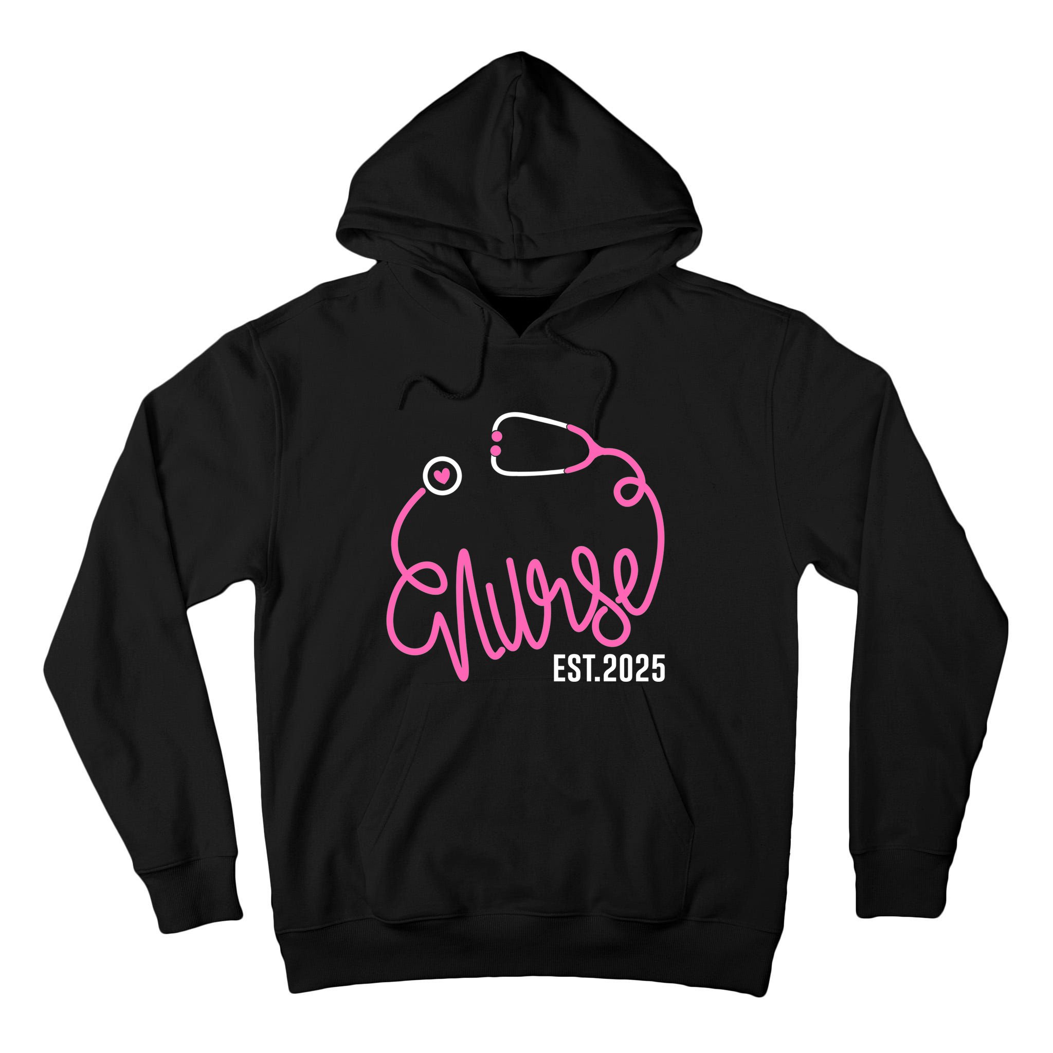New Nurse Est 2025 Rn Nursing School Graduation Graduate Bsn Tall Hoodie