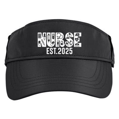 New Nurse Est 2025 Rn Nursing School Graduation Graduate Bsn Adult Drive Performance Visor