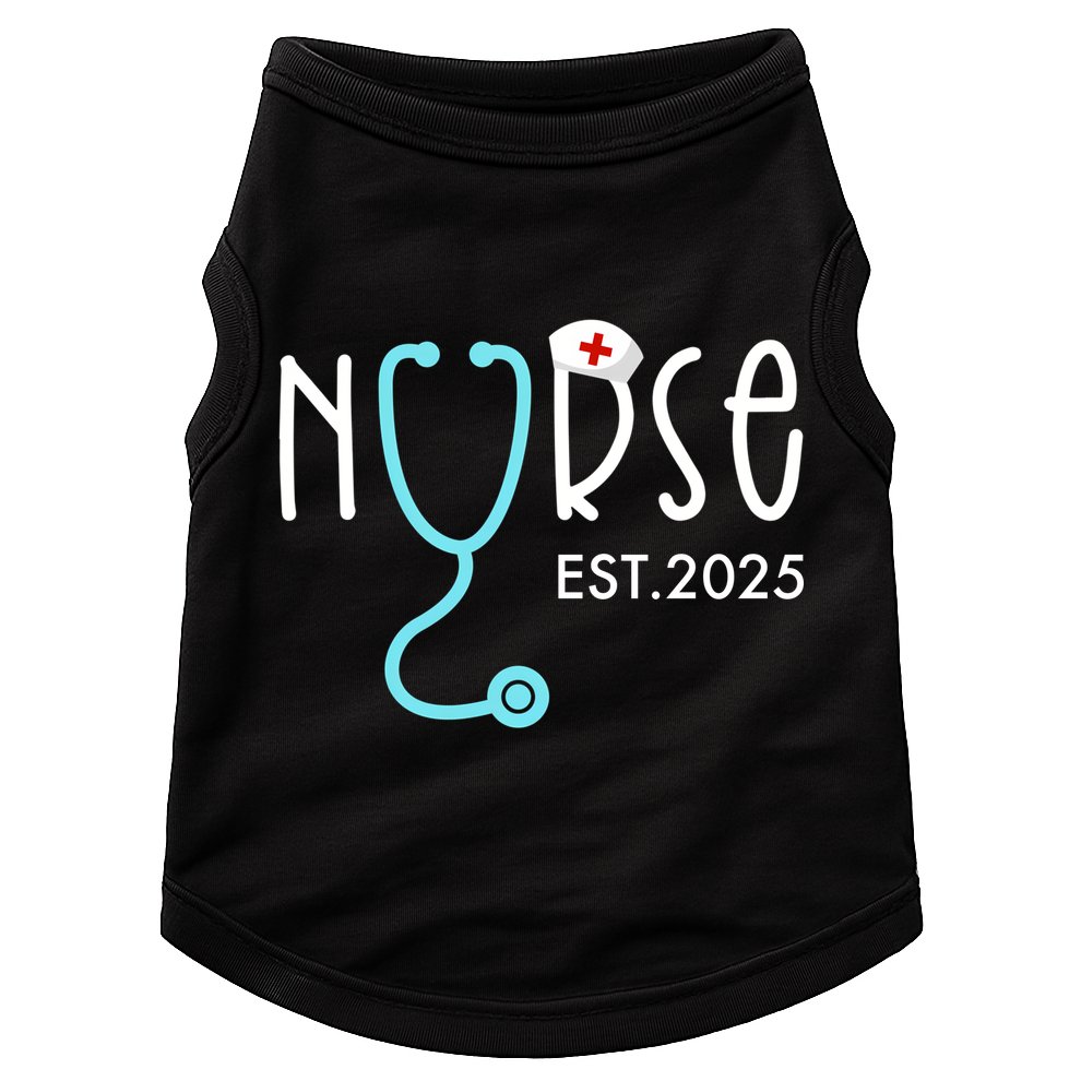 New Nurse Est 2025 Doggie Tank