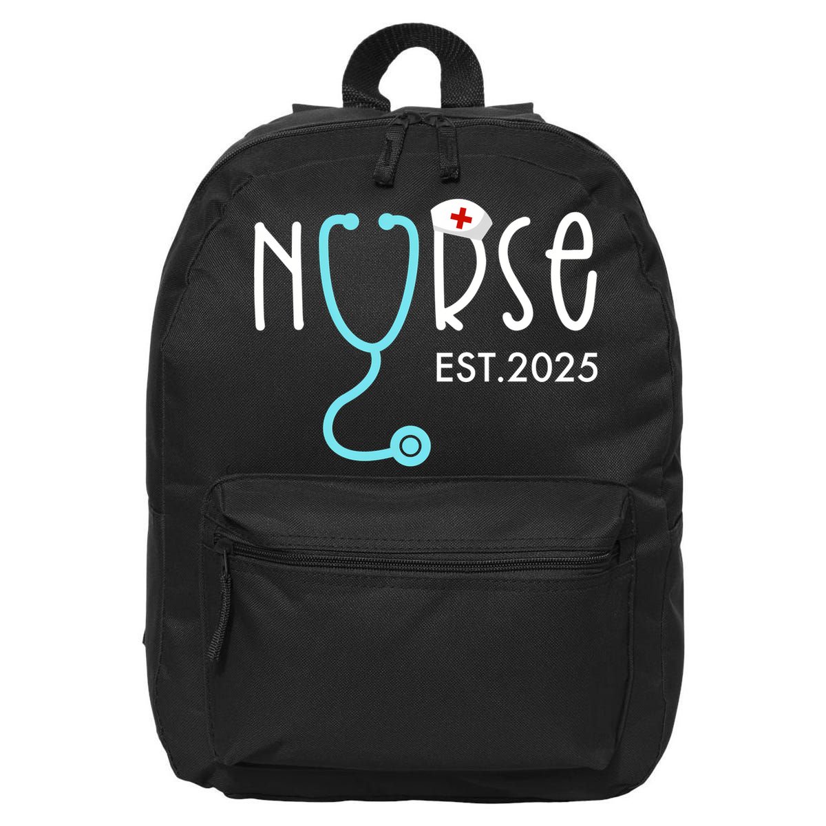 New Nurse Est 2025 16 in Basic Backpack