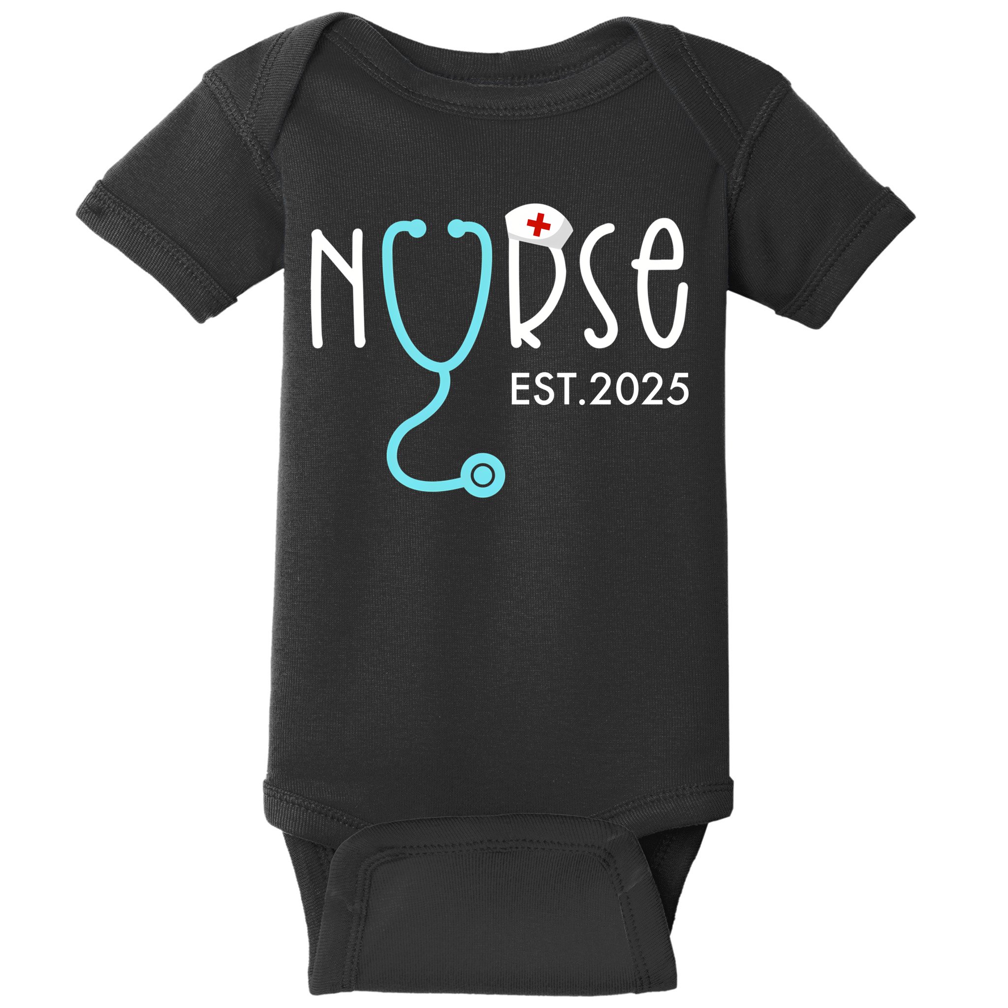 New Nurse Est 2025 Baby Bodysuit