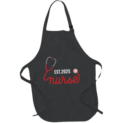 New Nurse Est 2025 Rn Nursing School Graduation Graduate Bsn Apron