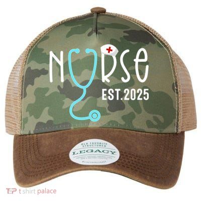 New Nurse Est 2025 Legacy Tie Dye Trucker Hat