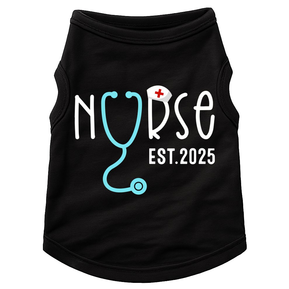 New Nurse Est 2025 Doggie Tank