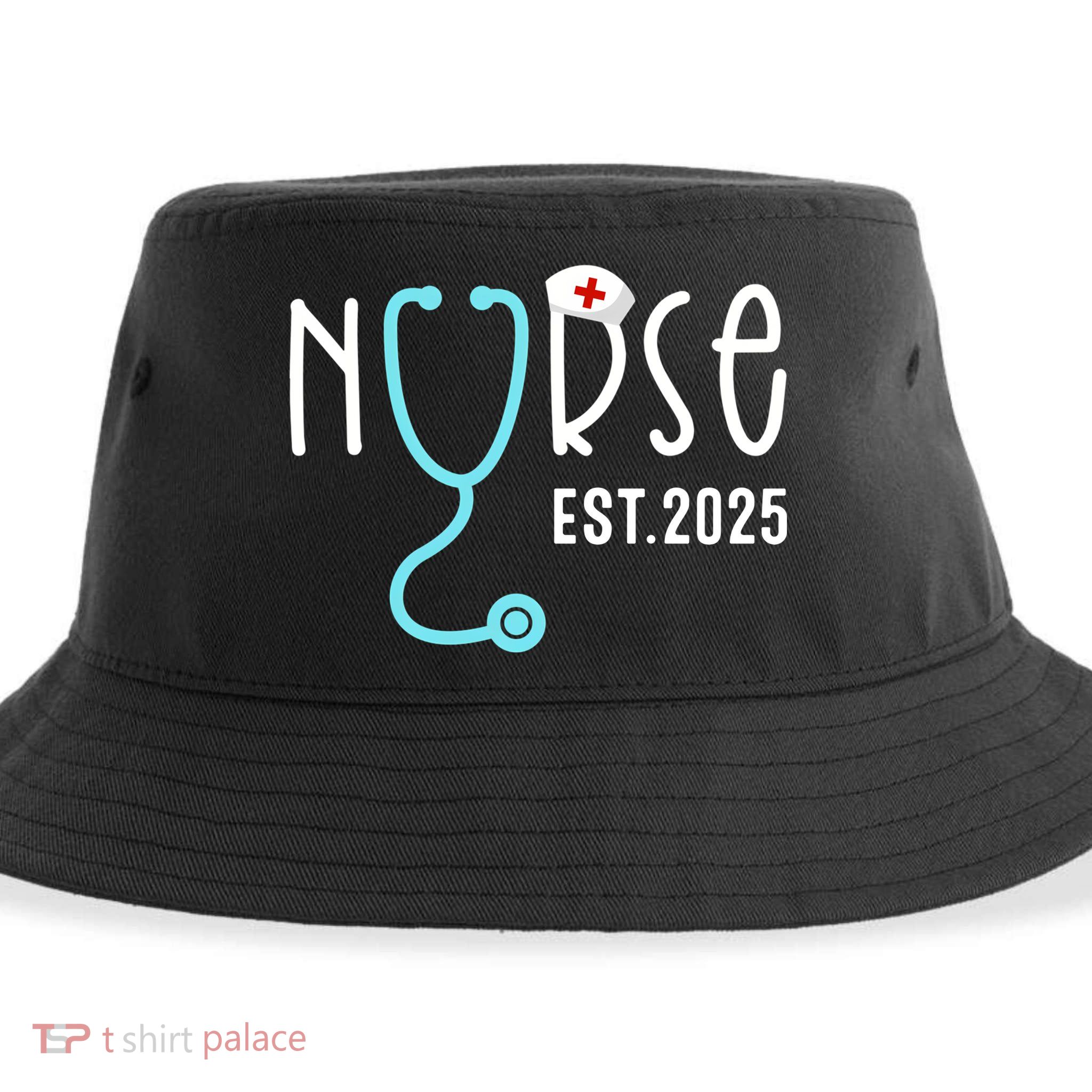 New Nurse Est 2025 Sustainable Bucket Hat