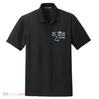 New Nurse Est 2025 Dry Zone Grid Polo