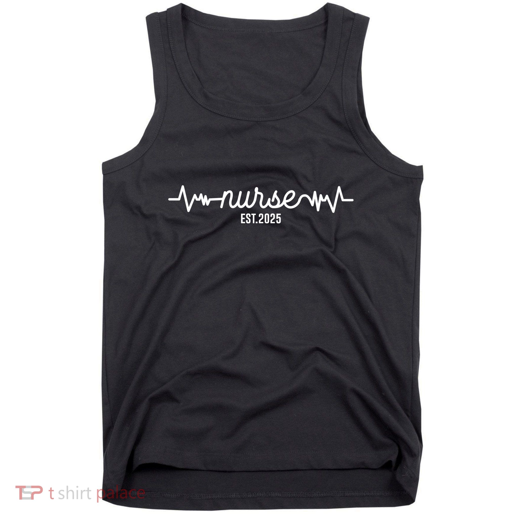 New Nurse Est 2025 Rn Nursing School Graduation Graduate Bsn Tank Top