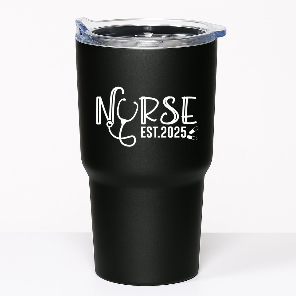 New Nurse Est 2025 Rn Nursing School Graduation Graduate Bsn Tumbler
