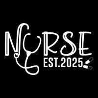 New Nurse Est 2025 Rn Nursing School Graduation Graduate Bsn Toddler T-Shirt
