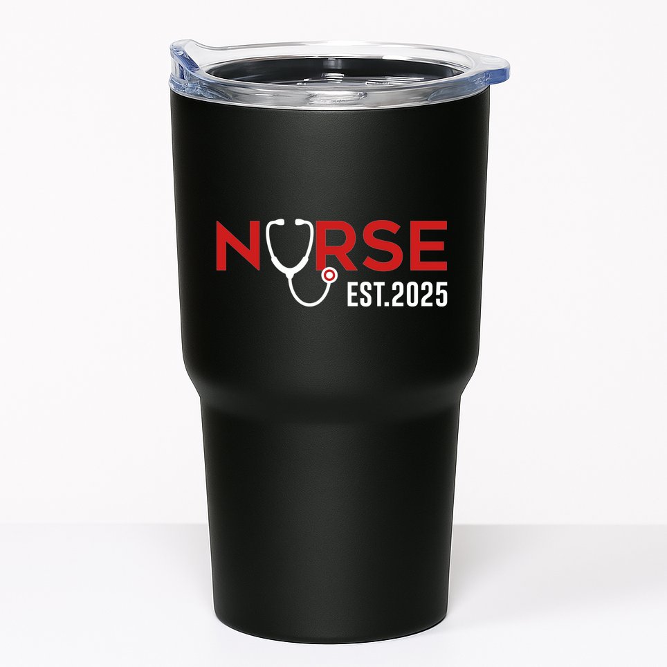 New Nurse Est 2025 Rn Nursing School Graduation Graduate Bsn Tumbler
