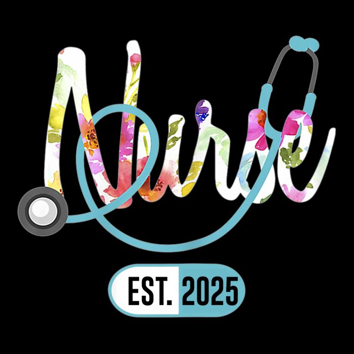 New Nurse Est 2025 Rn Nursing School Graduation Graduate Bsn Sweatshirt