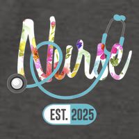 New Nurse Est 2025 Rn Nursing School Graduation Graduate Bsn Vector Backpack
