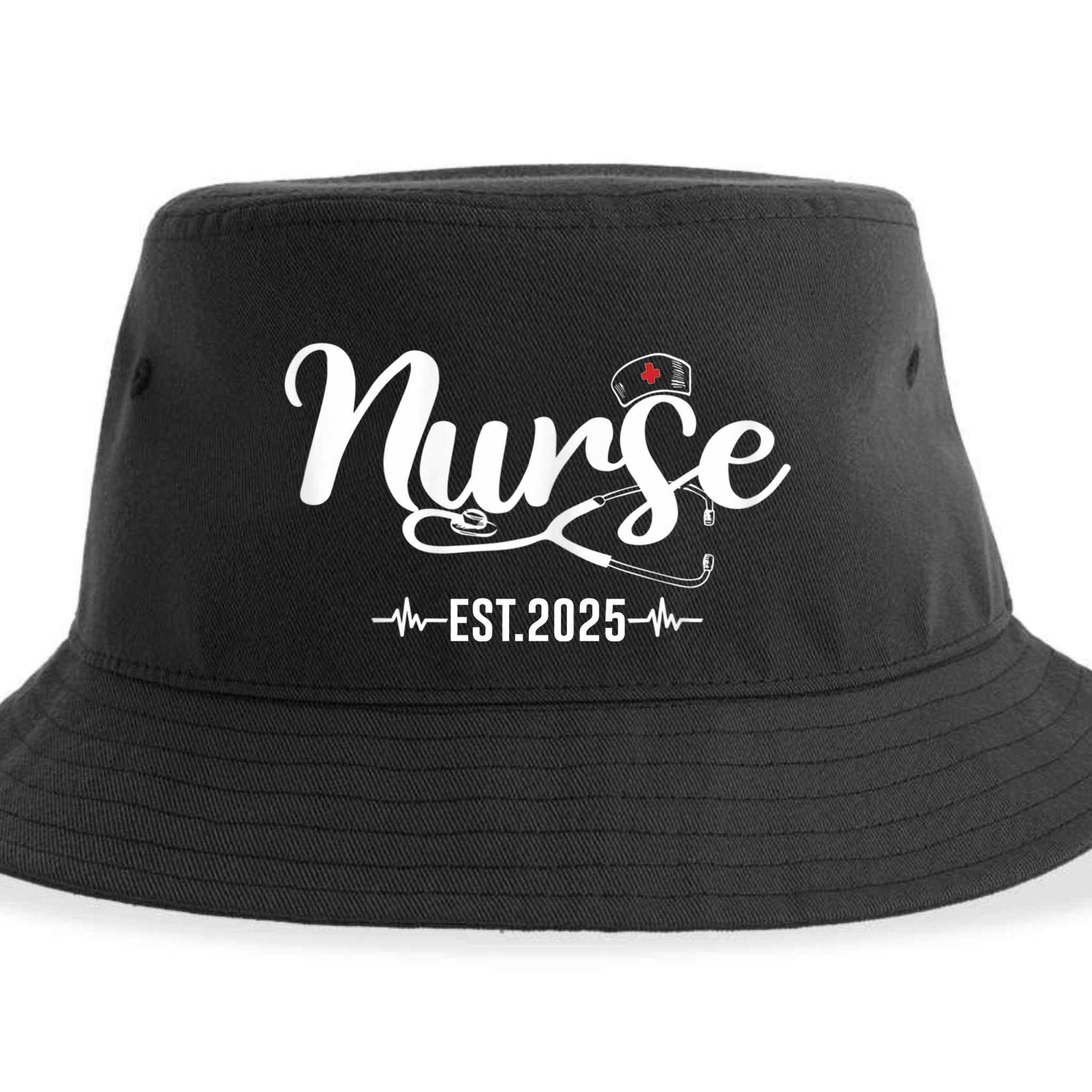 New Nurse Est 2025 Rn Nursing School Graduation Graduate Bsn Sustainable Bucket Hat
