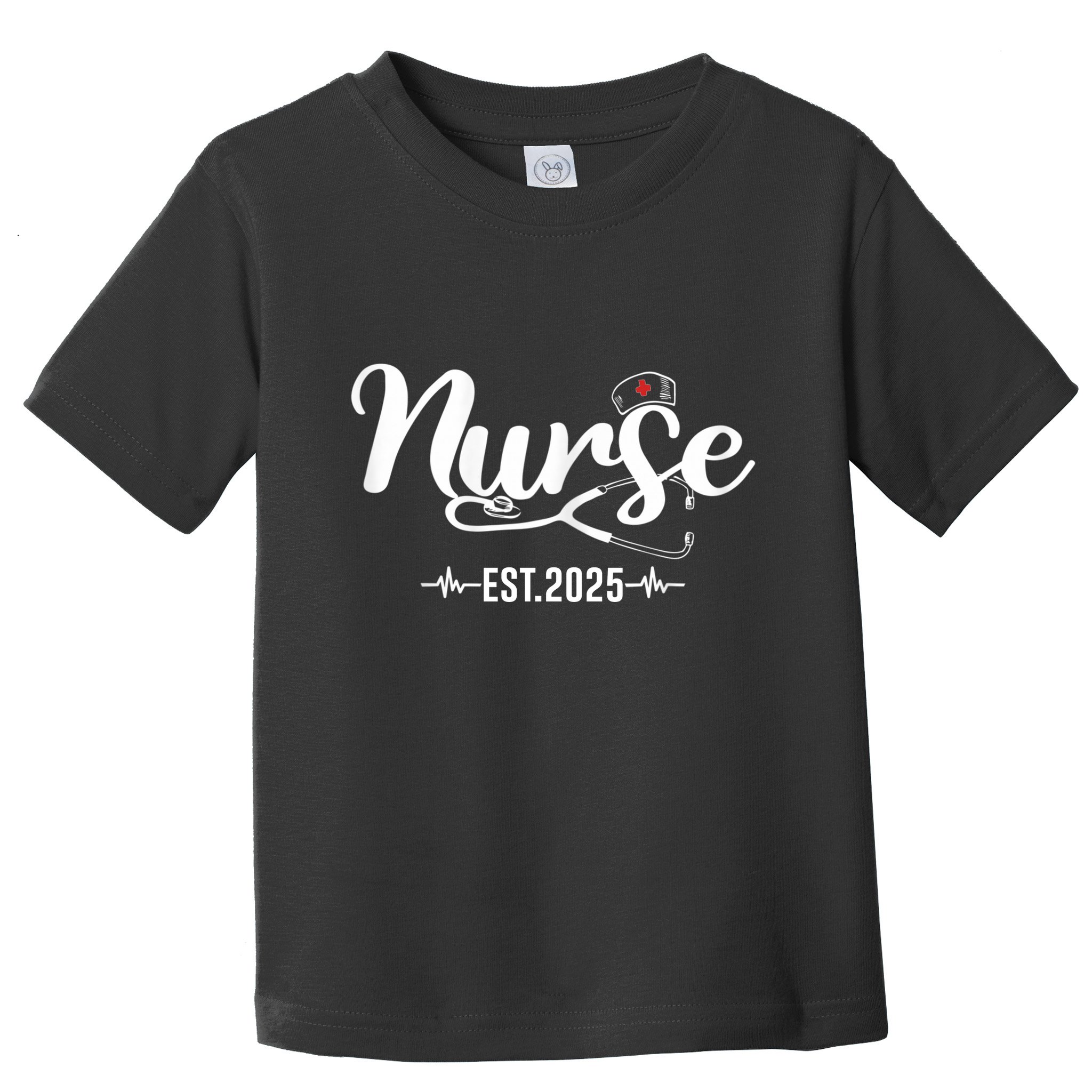 New Nurse Est 2025 Rn Nursing School Graduation Graduate Bsn Toddler T-Shirt