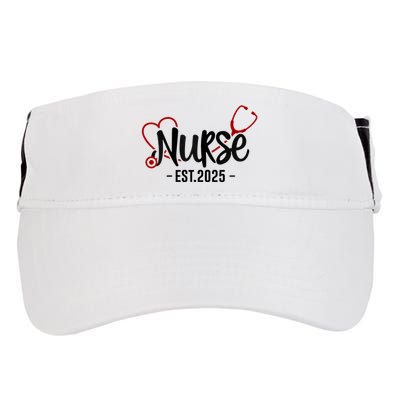 New Nurse Est 2025 Rn Nursing School Graduation Graduate Bsn Adult Drive Performance Visor