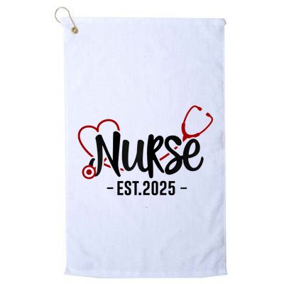 New Nurse Est 2025 Rn Nursing School Graduation Graduate Bsn Golf Towel