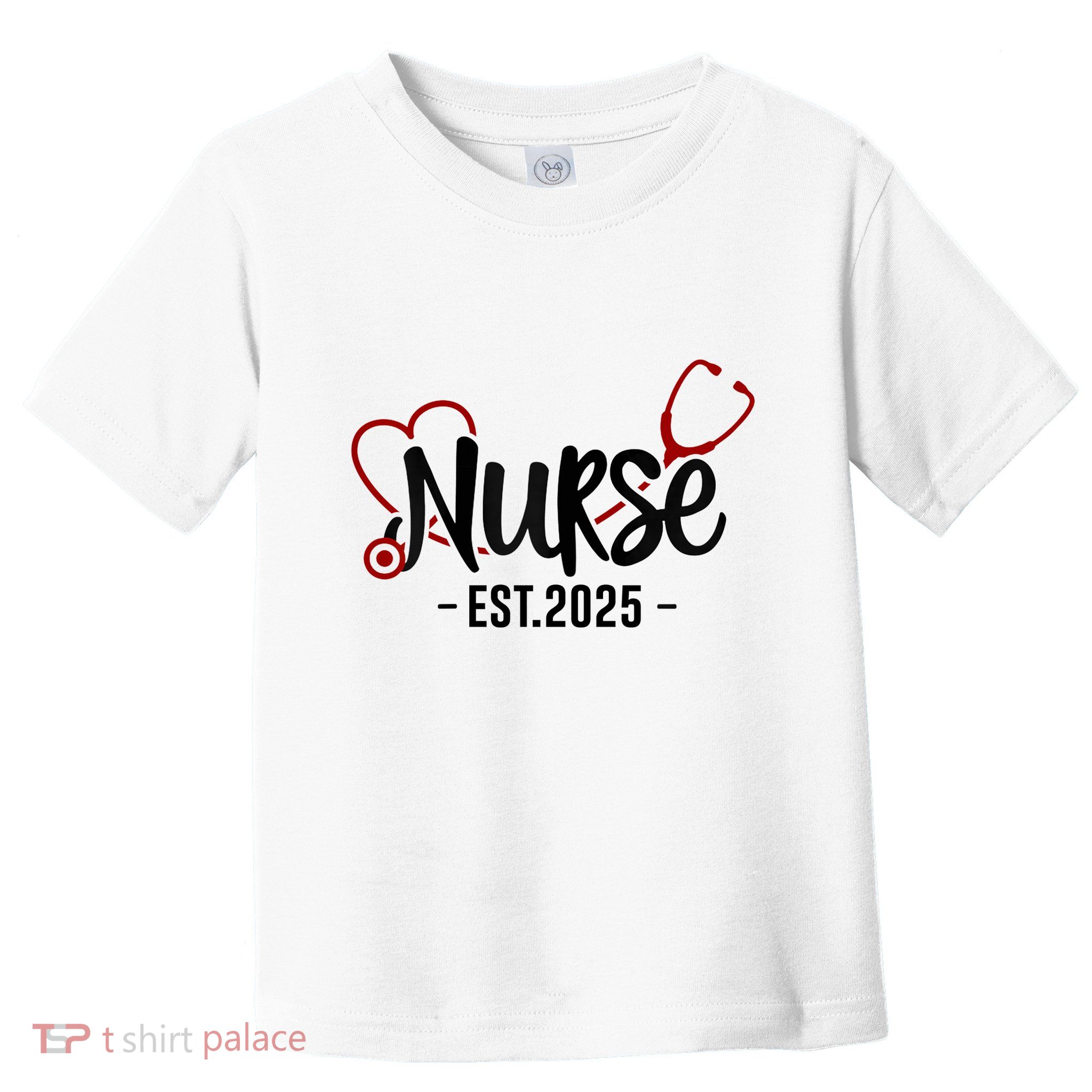 New Nurse Est 2025 Rn Nursing School Graduation Graduate Bsn Toddler T-Shirt